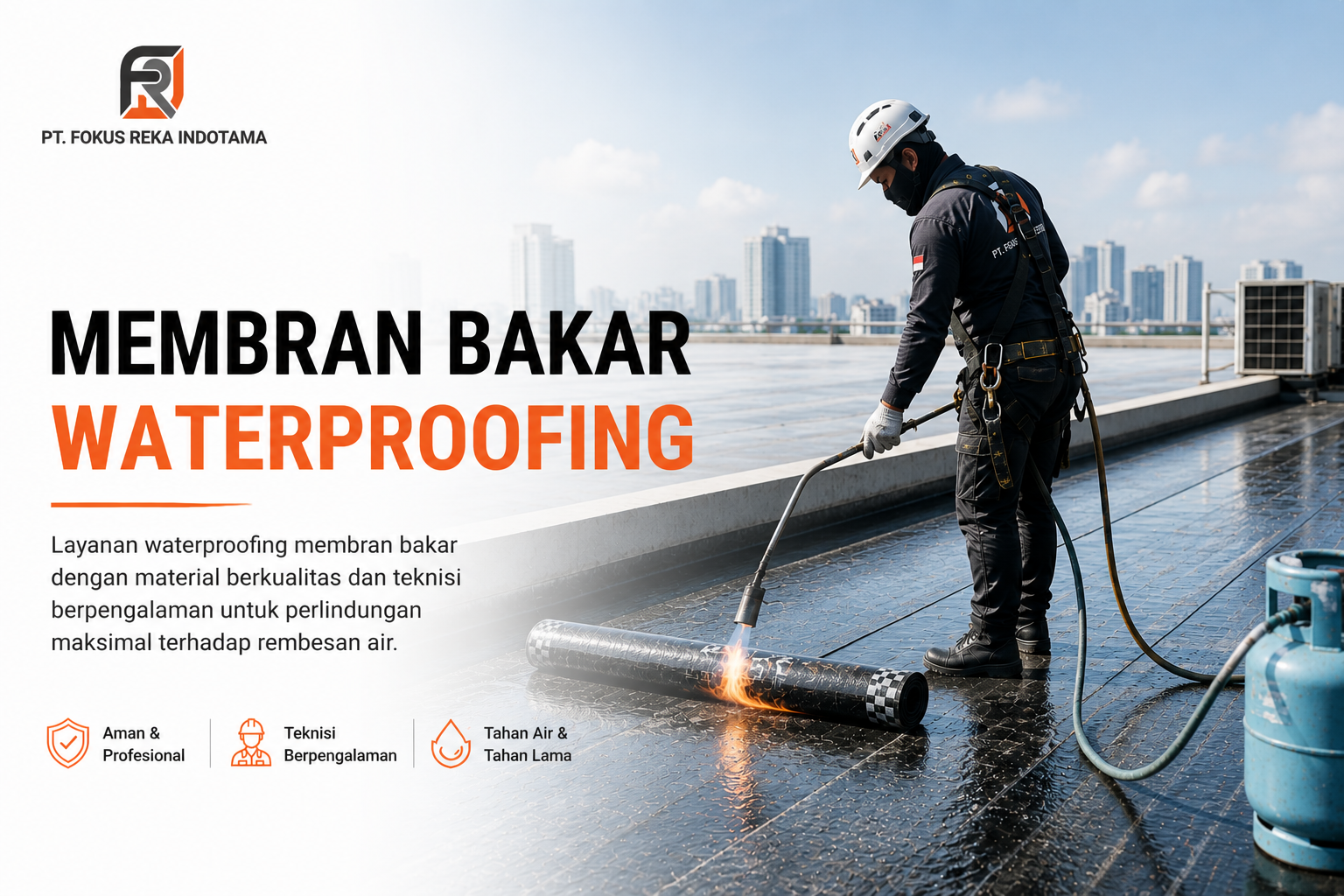 Membran Bakar Waterproofing